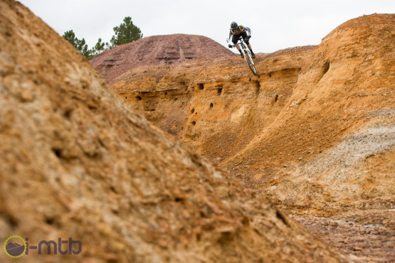 The yellow canyon is almost like a mini rampage track, with a few nice lines that can be dropped in with a normal bike.